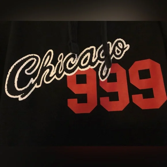Rare Juice WRLD Chicago Bulls x Mitchell & Ness Hoodie Size 3XL